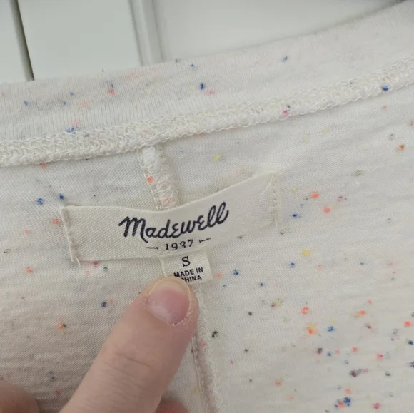 Madewell V-Neck T-Shirt - Picture 3 of 4